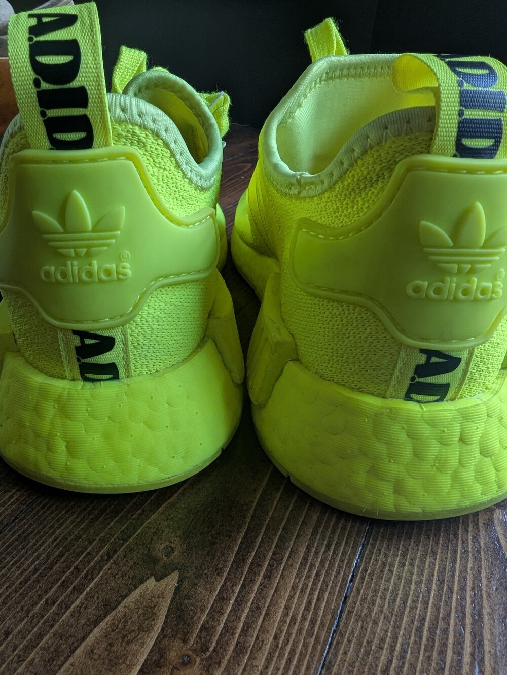 Adidas Nmd R Solar Yellow Neon Women's Sneakers - Picture 3 of 8